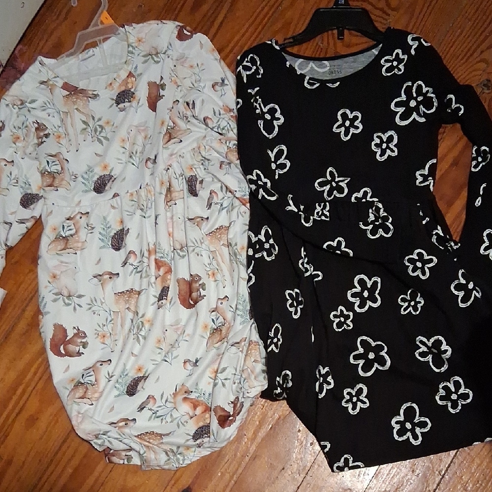 Floral and Animal Print Dresses
